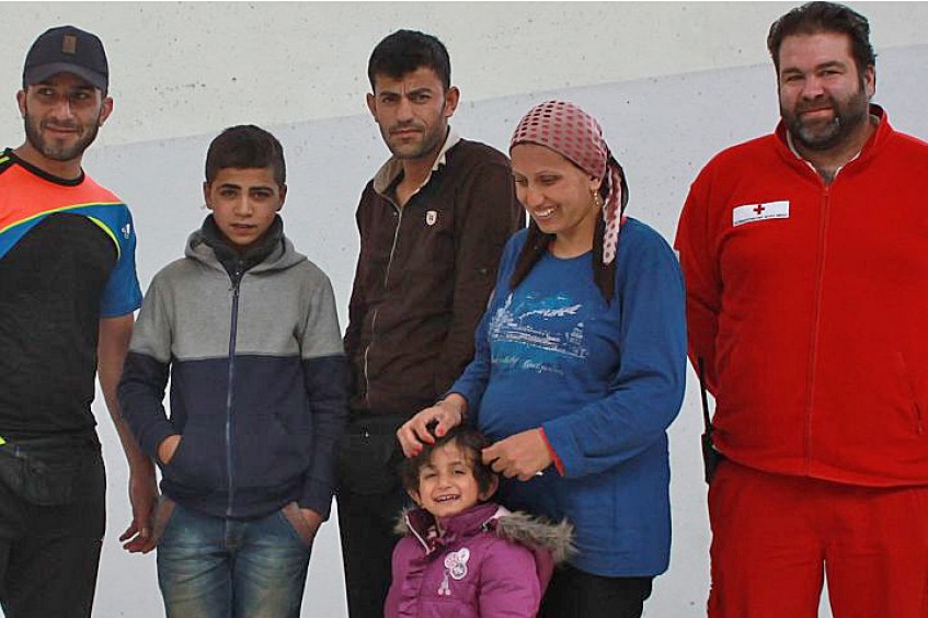 Austria: Separated refugee family reunited in Salzburg