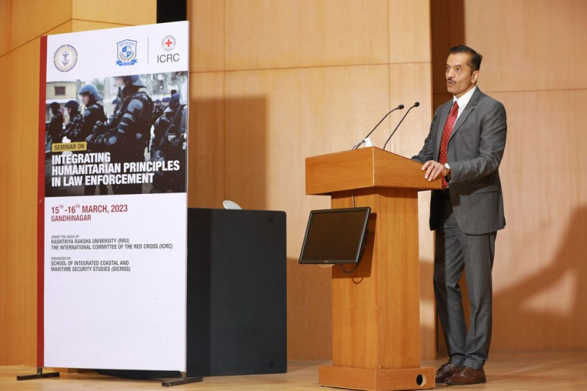 The ICRC and the Rashtriya Raksha University’s seminar on Integrating Humanitarian Principles in Law Enforcement