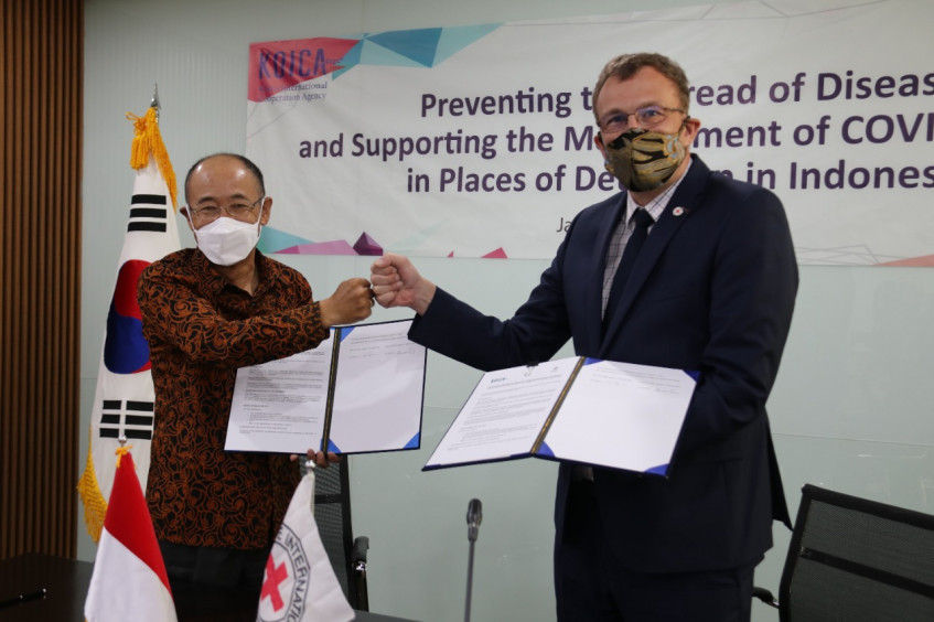 新冠肺炎疫情：红十字国际委员会与韩国国际协力团签署协议，为印度尼西亚监狱提供支持