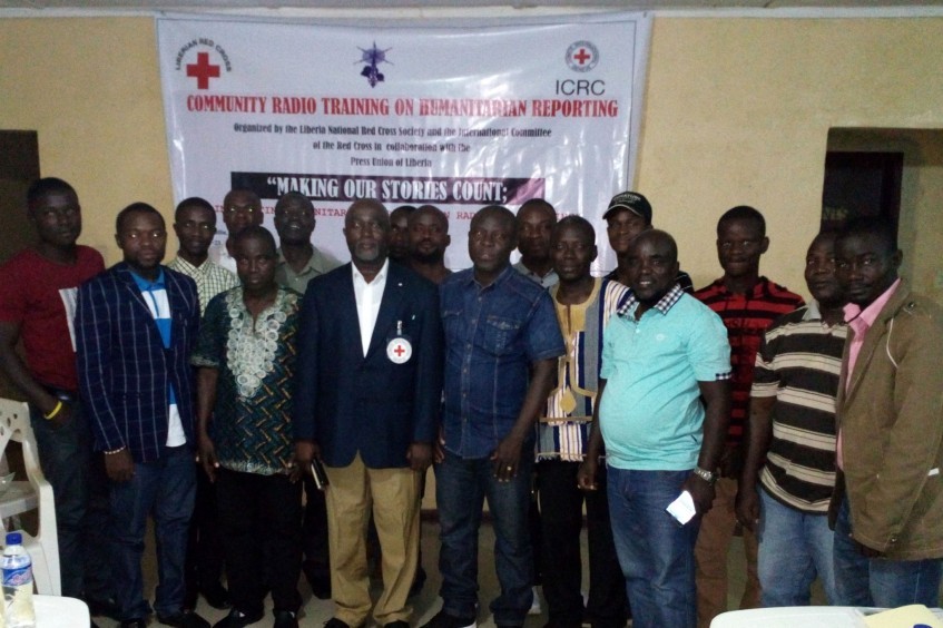 利比里亚：红十字、利比里亚新闻联合会携手举办人道报道媒体培训班