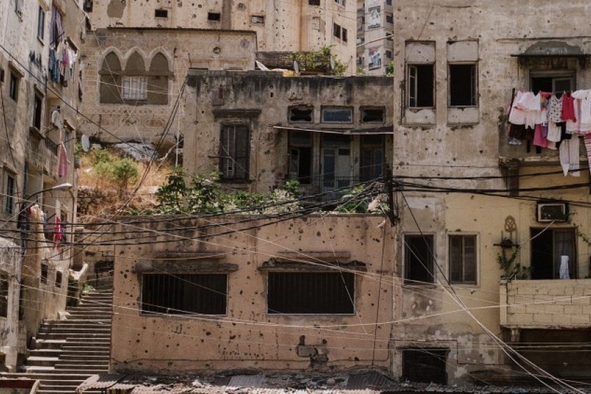 En Líbano, una calle divide y une a la vez