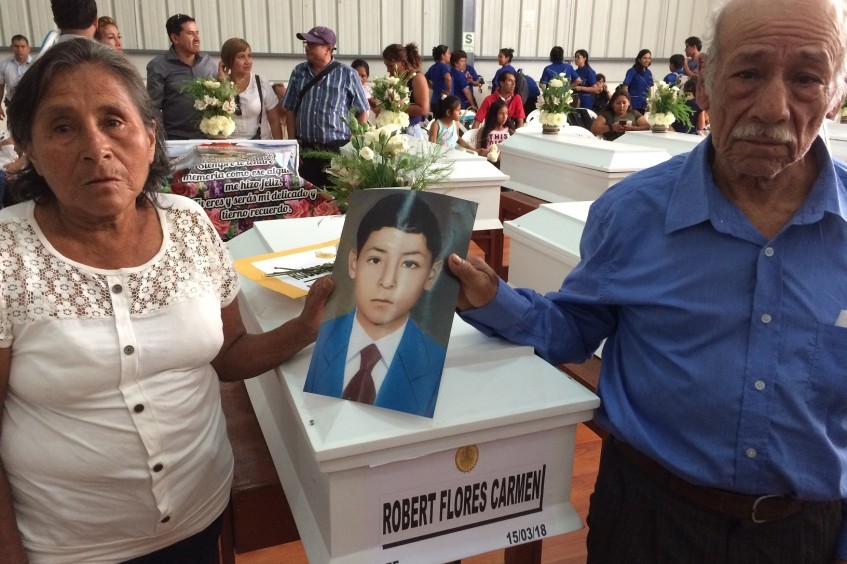 Würdige Bestattung für Menschen, die während der bewaffneten Gewalt in Tingo María verschwanden