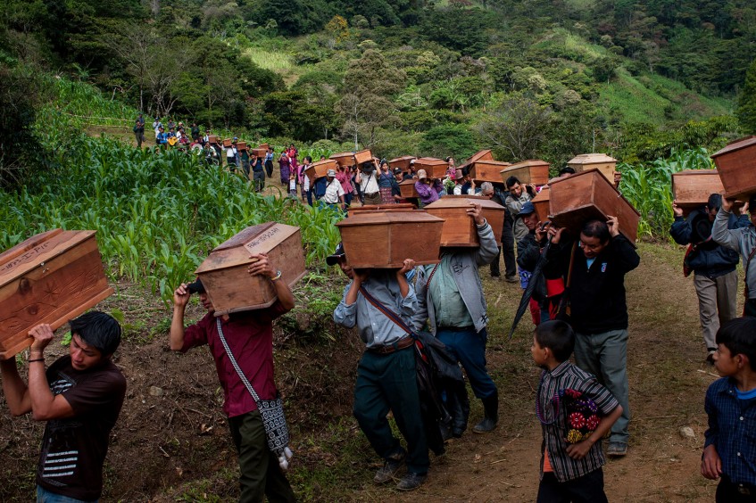 Disparus au Guatémala : une sépulture décente, un dernier adieu