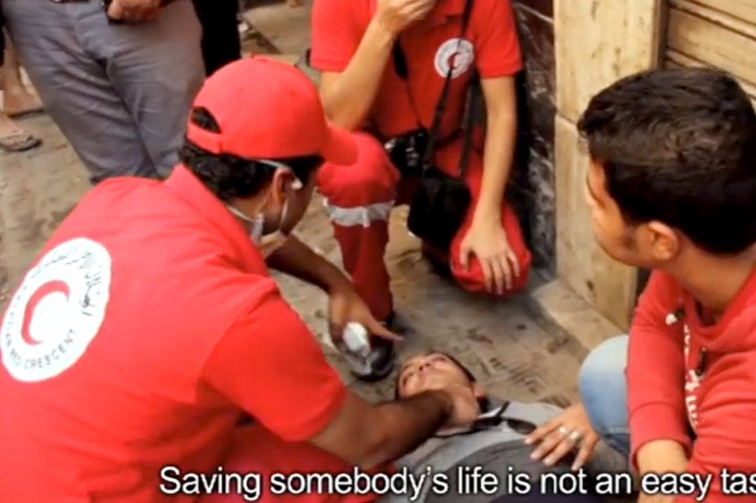 Ägypten: Ausbildung des Ägyptischen Roten Halbmonds zur Reaktion in Notsituationen