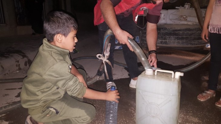 Síria: numa atualização das operações, vemos impacto devastador em civis e temor de escassez de água