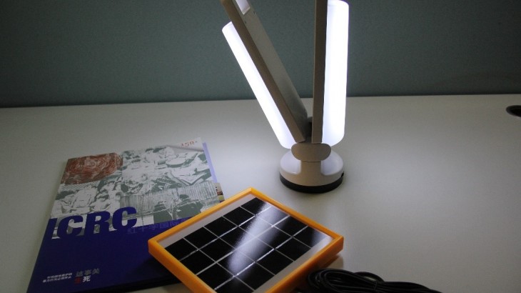 Solar lamps: Bringing together innovation and technology to people caught in war 