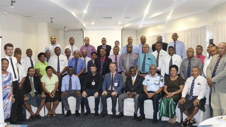 红十字国际委员会为斐济警官举办国际规则与标准培训班