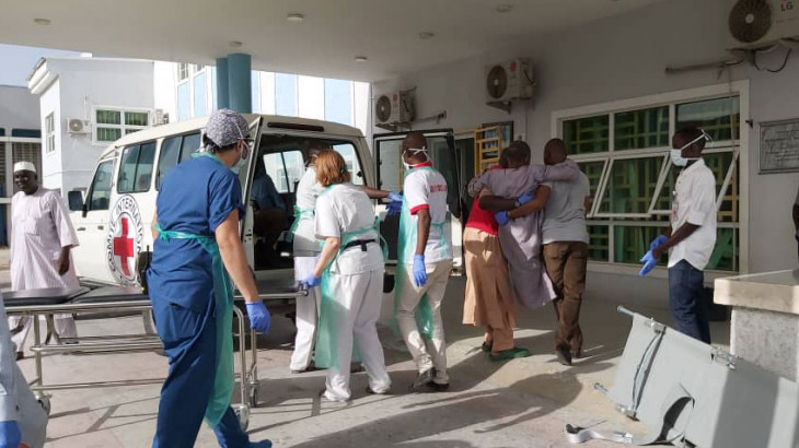 Operational update on Monguno attack: 16 civilians evacuated to Maiduguri for surgical care