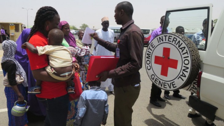 Nigeria: Three children forced to run from war reunited with family