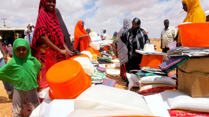 Somalia: ICRC delivers emergency food and household materials to 60,000 displaced by fighting