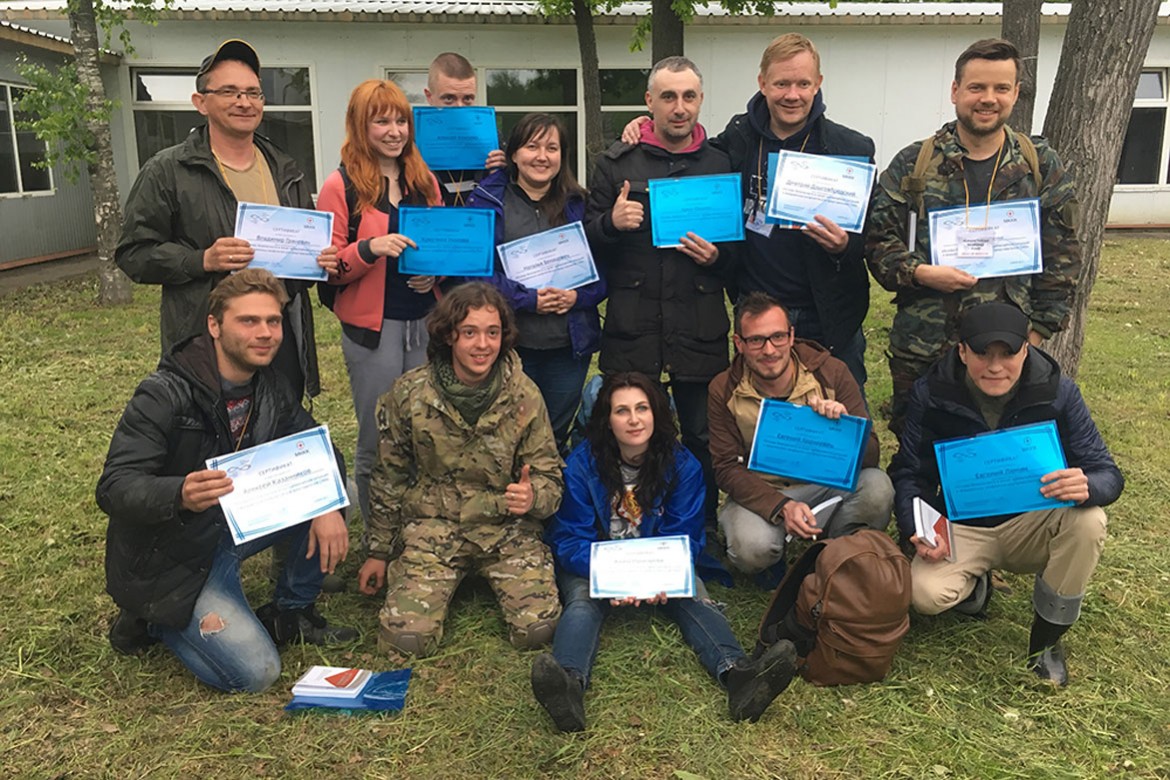 The participants receive certificates after the course was completed successfully.