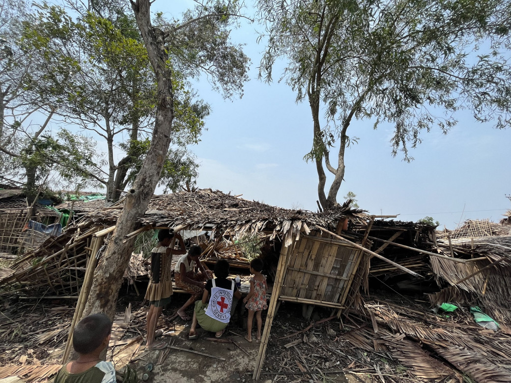 In early May, Cyclone Mocha severely impacted many communities in Myanmar.