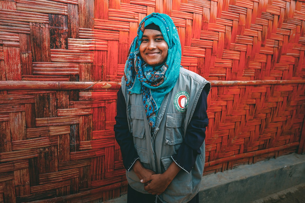 Hasmat - Red Crescent volunteer