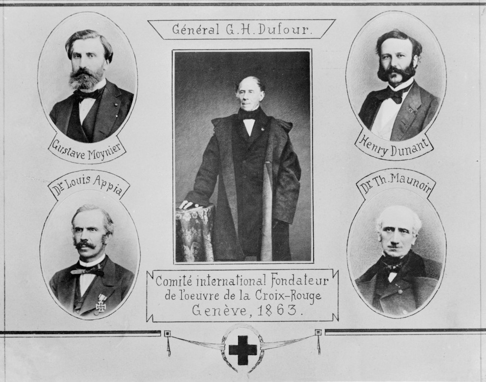 1863年2月，一个名为“日内瓦公共福利协会 ”的慈善协会建立了一个五人委员会，具体商讨如何将杜南的设想变为现实。