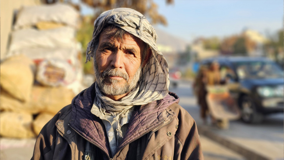 Sayed Jawad, 56 ans, ne cache pas son inquiétude à l’approche du rude hiver afghan.