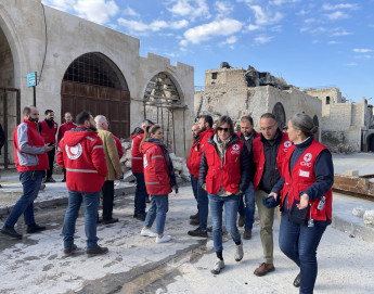 Syrien: Präsidentin des Internationalen Komitees vom Roten Kreuz besucht Aleppo nach dem Erdbeben