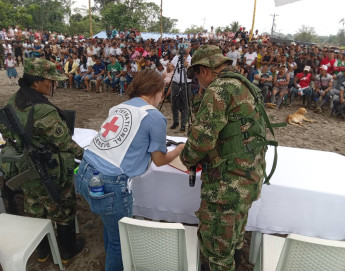 Colombia: Entrega de tres personas en Nariño