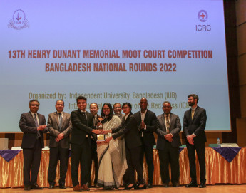 Bangladesh: University of Dhaka wins national rounds of the 13th Henry Dunant Memorial Moot Court