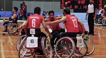 Afeganistão: seleção nacional de basquete em cadeiras de rodas compete em Japão