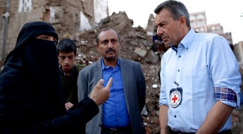 رئيس اللجنة الدولية الذي يزور اليمن حاليًا يصف الوضع بـ "الكارثي"