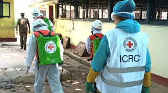 ICRC Sri Lanka COVID-19 response 2020 in pictures