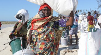 Mosambik: Hilfe für Inselgemeinden, die vom Zyklon Kenneth betroffen sind
