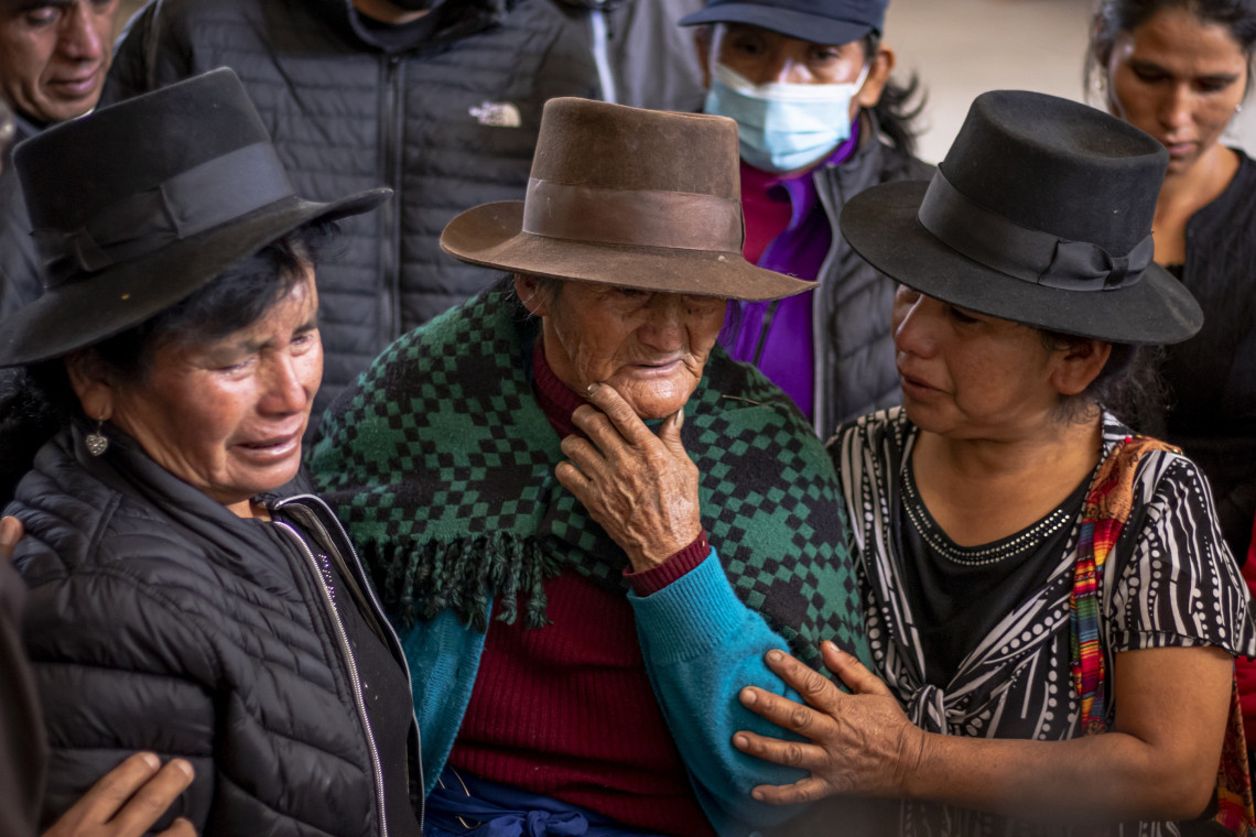 Familiares de personas desaparecidas en Perú. CICR