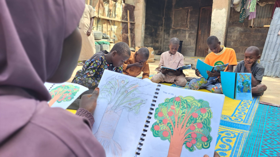 A counselling session in Maiduguri, northeast Nigeria