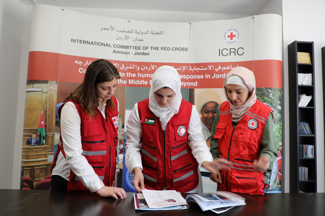 约旦：2022年红十字国际委员会所开展的活动