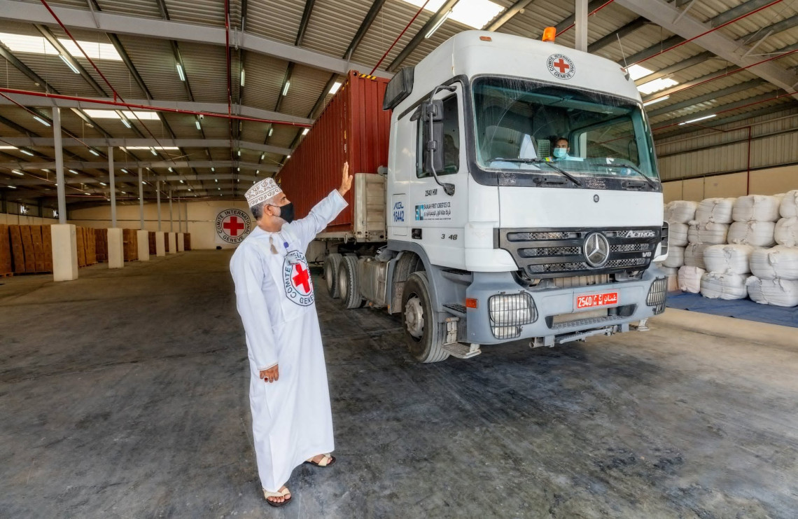 Salalah logistics operations - ICRC