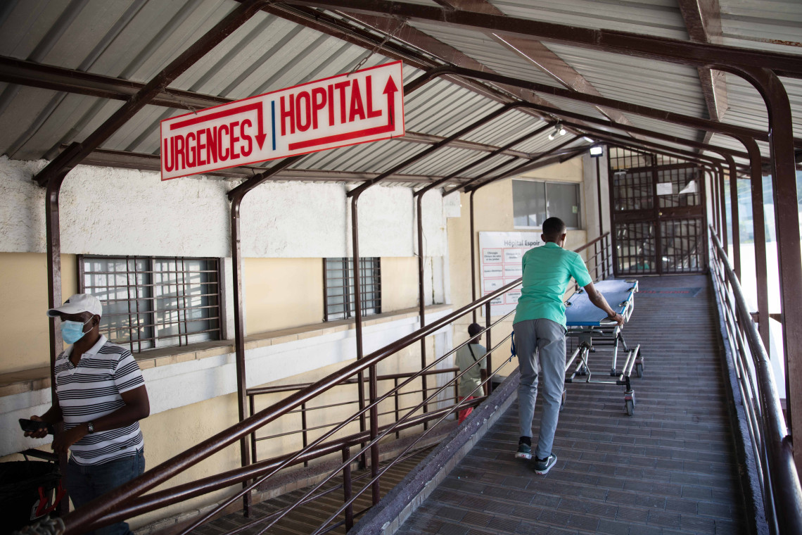 Haití: la prestación de servicios de salud en medio de una inseguridad que no da tregua. Foto Nadia Todres/ICRC