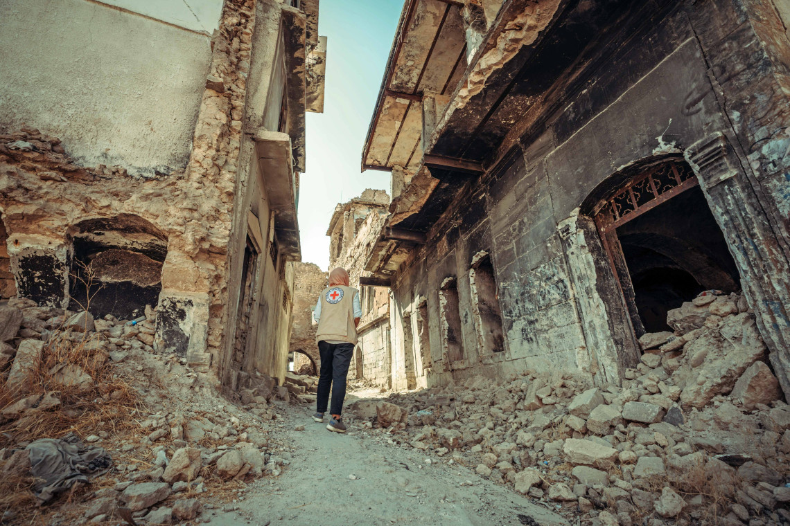 Без огромных инвестиций, необходимых для восстановления города, многие бывшие жители Мосула не станут возвращаться домой. Mike KHALAF/ICRC
