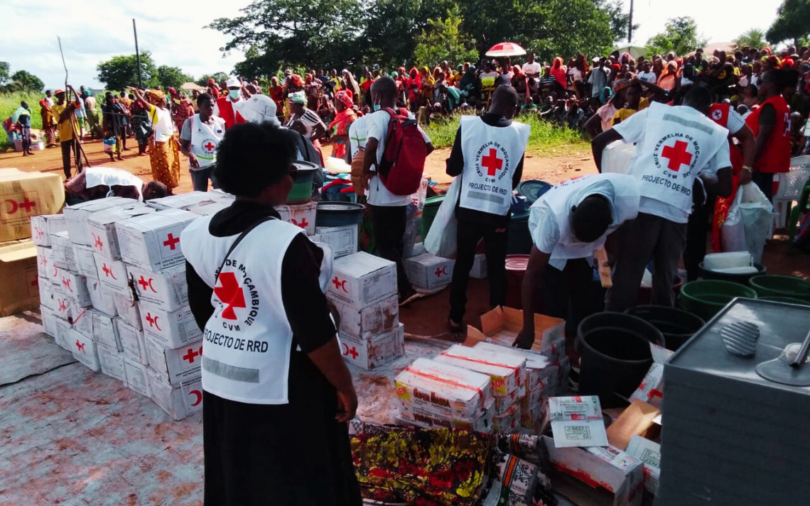 CICV faz apelo para que se respeite a população civil e aumenta o apoio à resposta da Cruz Vermelha de Moçambique a uma nova onda de deslocamentos em Cabo Delgado.