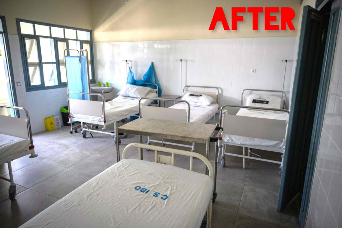 Ibo health centre rehabilitated and equipped