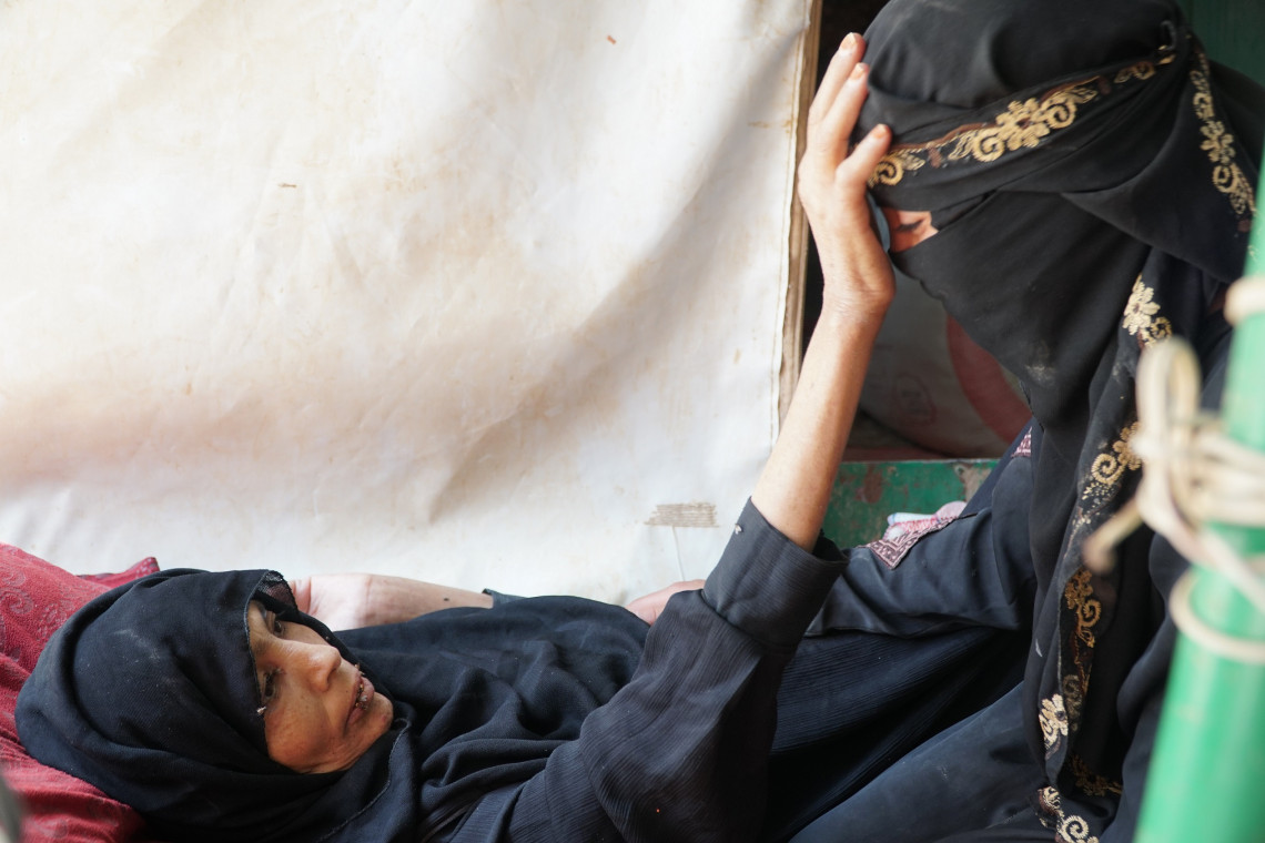 Of the estimated 4.2 million people displaced in Yemen, 73 per cent are women and children. Women, who have been uprooted from their homes and separated from their husbands, have little financial support, which further restricts their access to basic services.