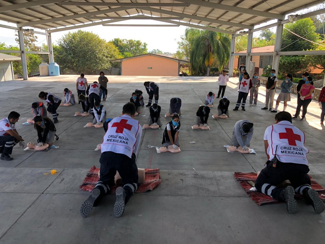 Mexican Red Cross Society: beneficiary of the Empress Shôken Fund in 2019. © Mexican Red Cross Society