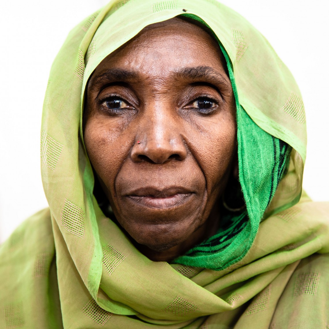 Famata Hassan. A tradition birth attendant in Maiduguri. Photo: Alyona Synenko/ICRC