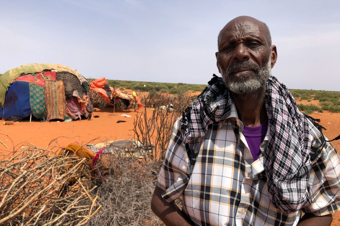 Sowdhe Ali is one of the pastoralist living in Galgaduud region who have lost nearly all his livestock due to the recurring droughts in Somalia.