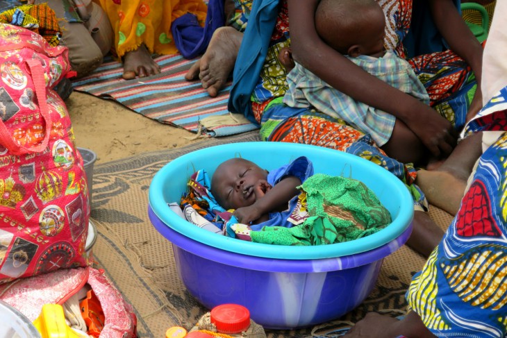 Los niños de Nigeria y la región de Lago Chad son particularmente vulnerables a la malaria y al sarampión. CC BY-NC-ND / CICR / Adavize Baiye